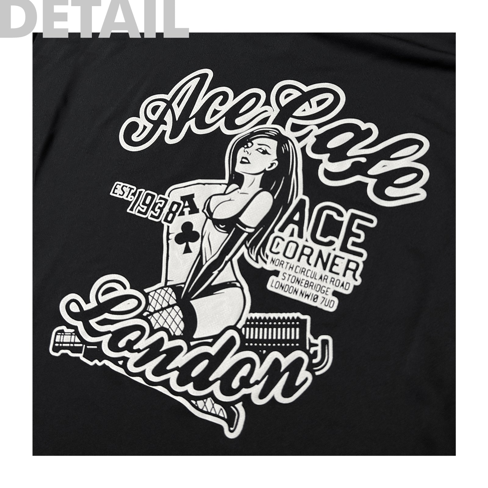 ACE CAFE DRY T Shirt ”Pin-up Girl”