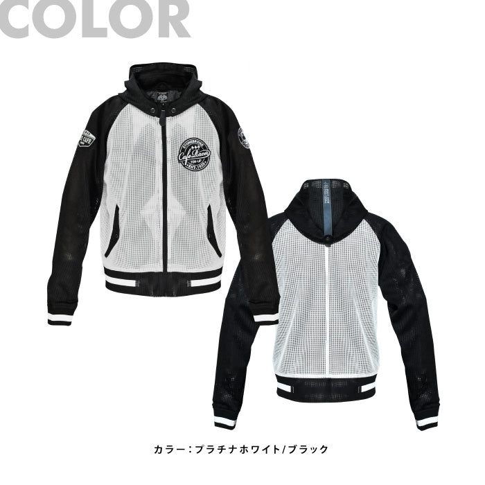 See-through Stadium Mesh Jacket BK/BK/S