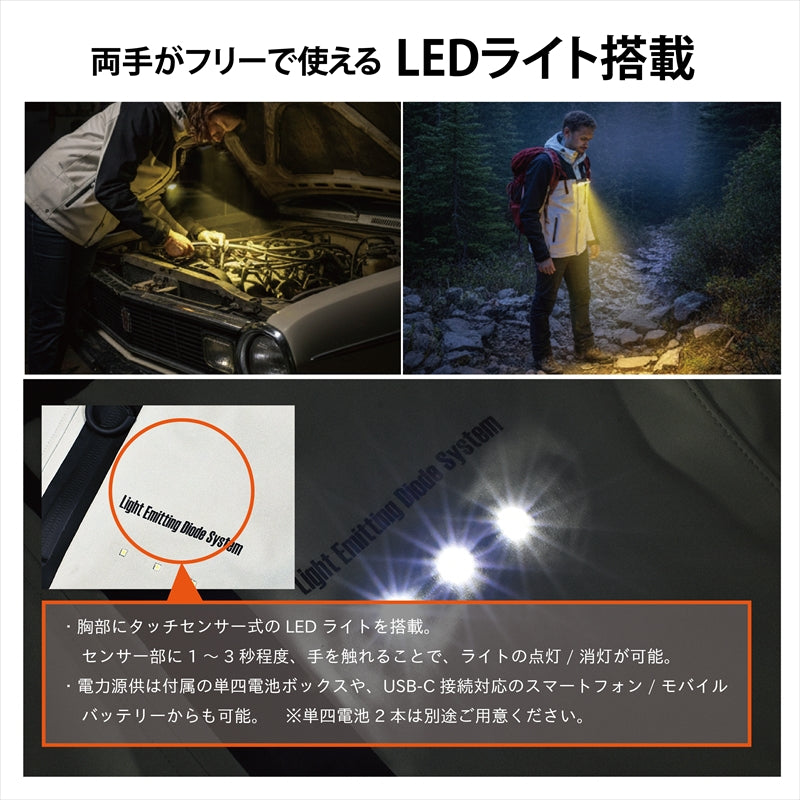 Waterproof Multi field LED Jacket