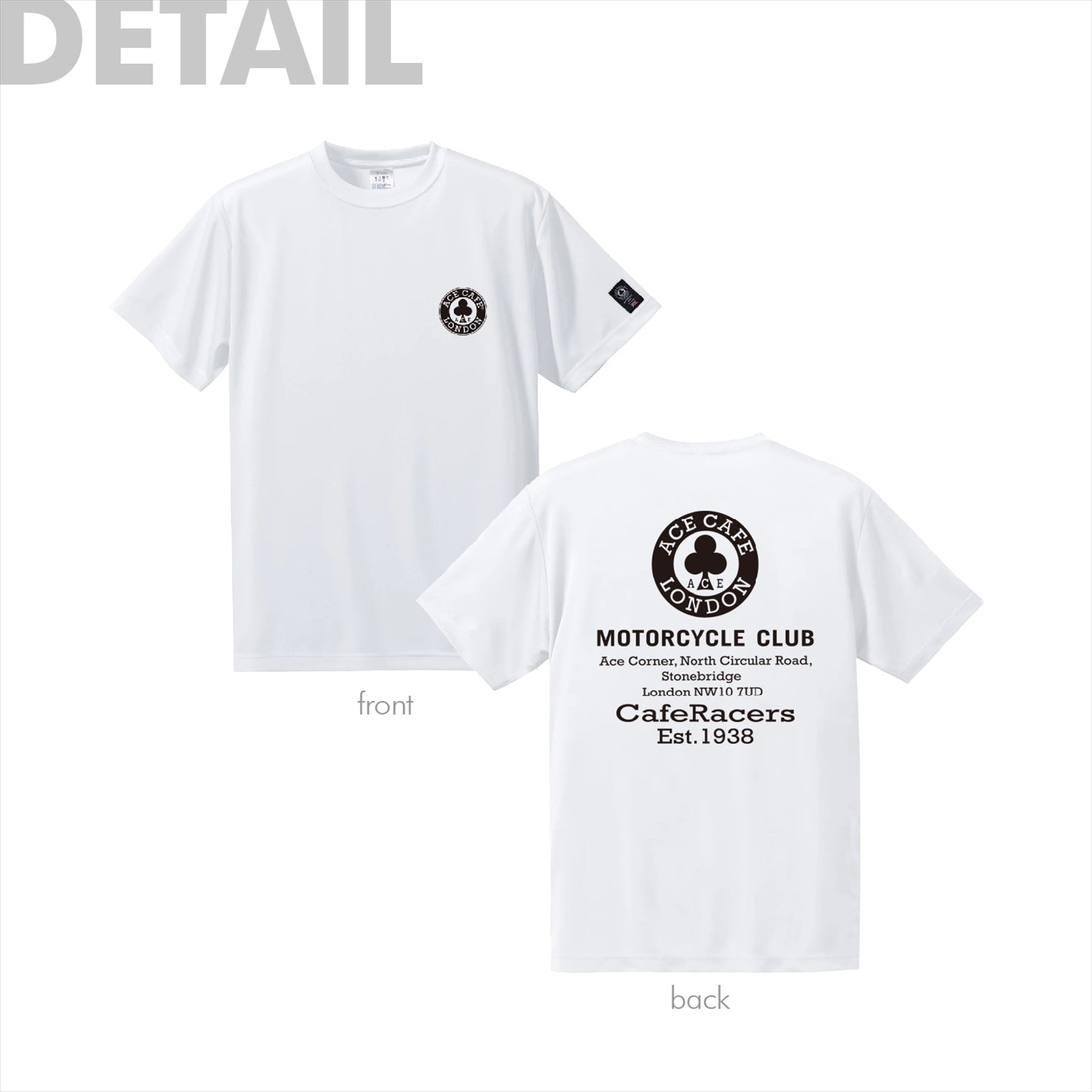 ACE CAFE DRY T Shirt ”Flag”