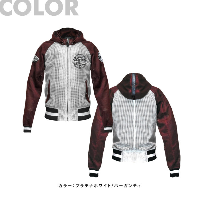 See-through Stadium Mesh Jacket BK/BK/S