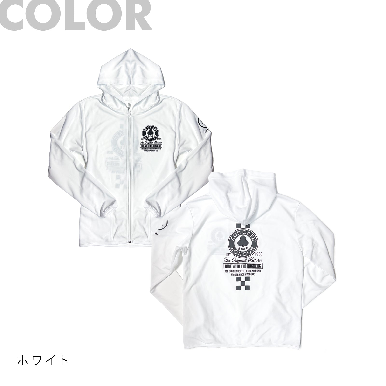 ACE CAFE DRY Hoodie ”Historic Circle”