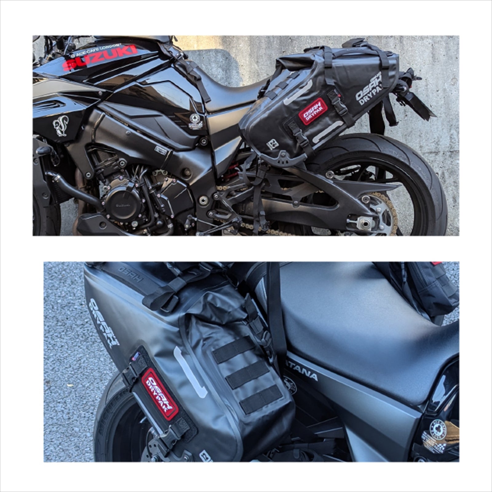 【正規品】OSAH DRYPAK SLANT 12L+12L PANNIER BAG