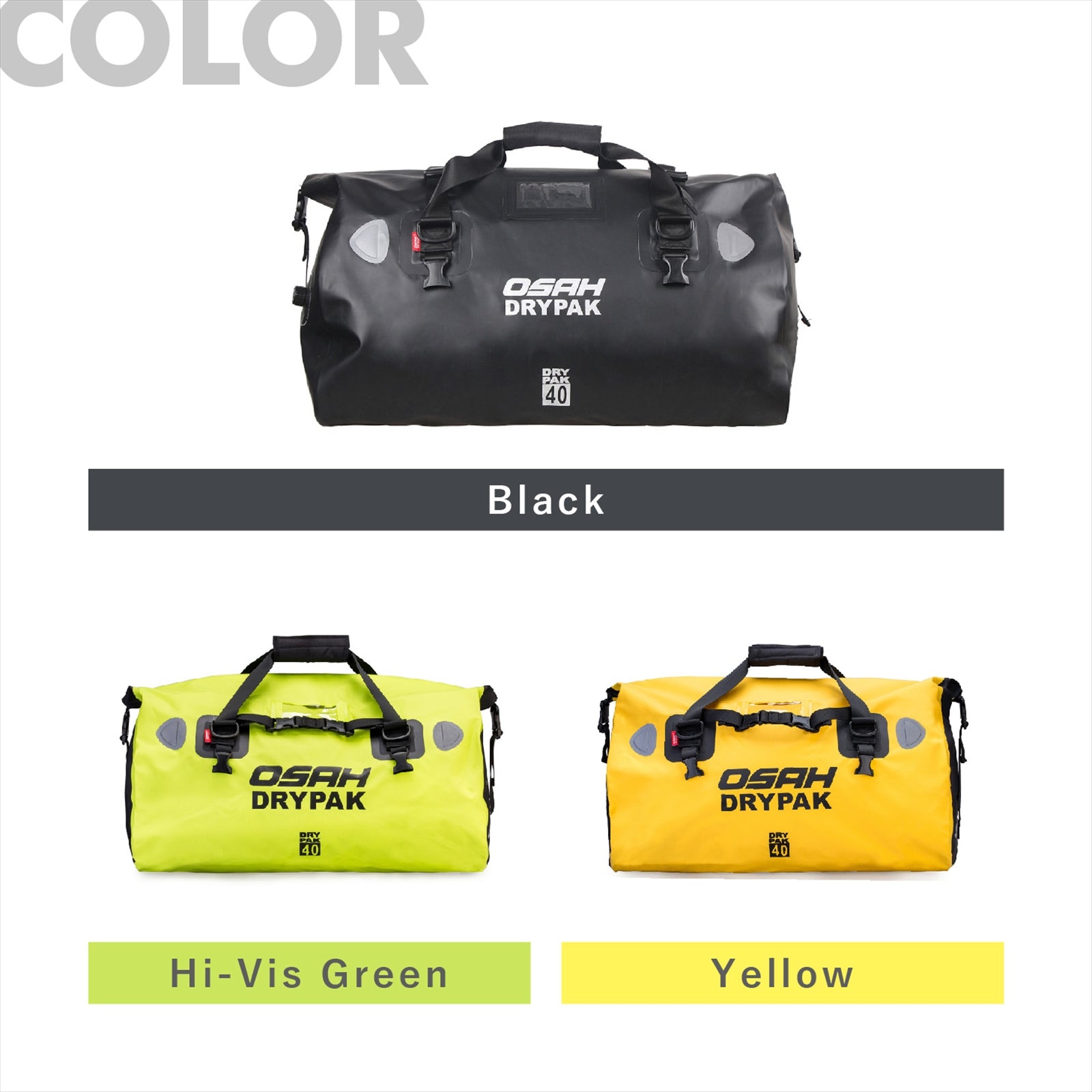 【正規品】 OSAH DRYPAK UNIVERSAL 40L DRIFT DUFFELBAG