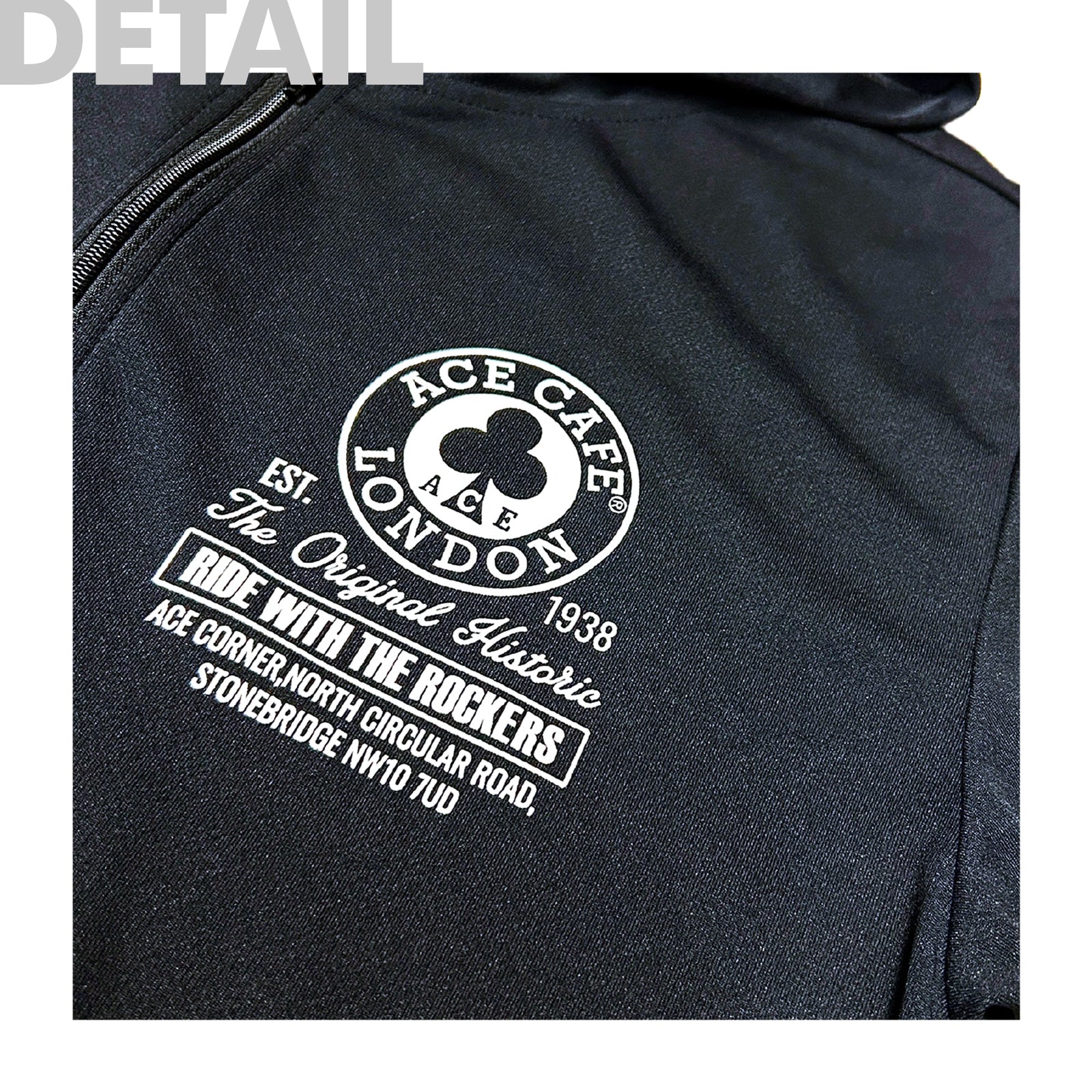 ACE CAFE DRY Hoodie ”Historic Circle”