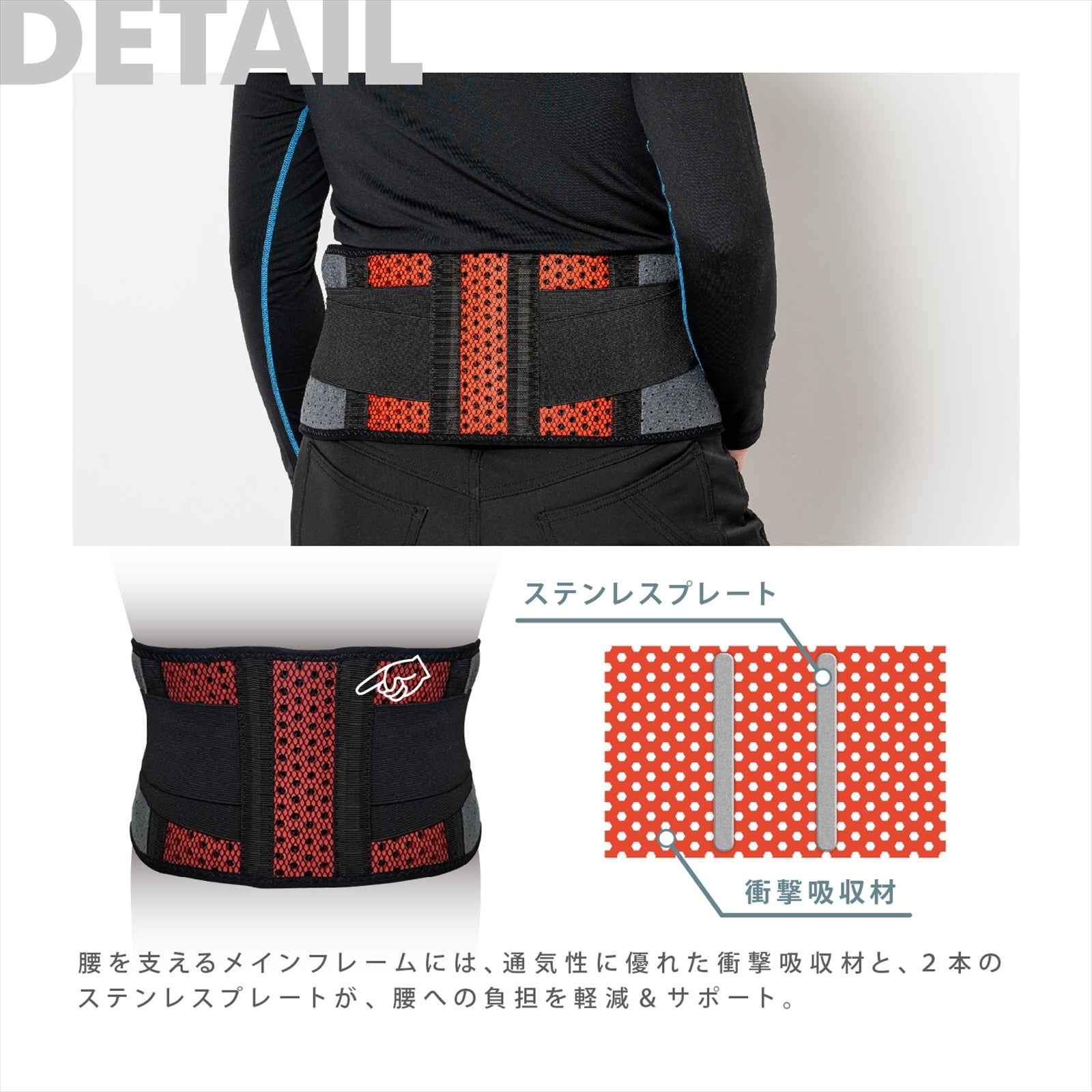 WAIST SUPPORT&GUARD BELT