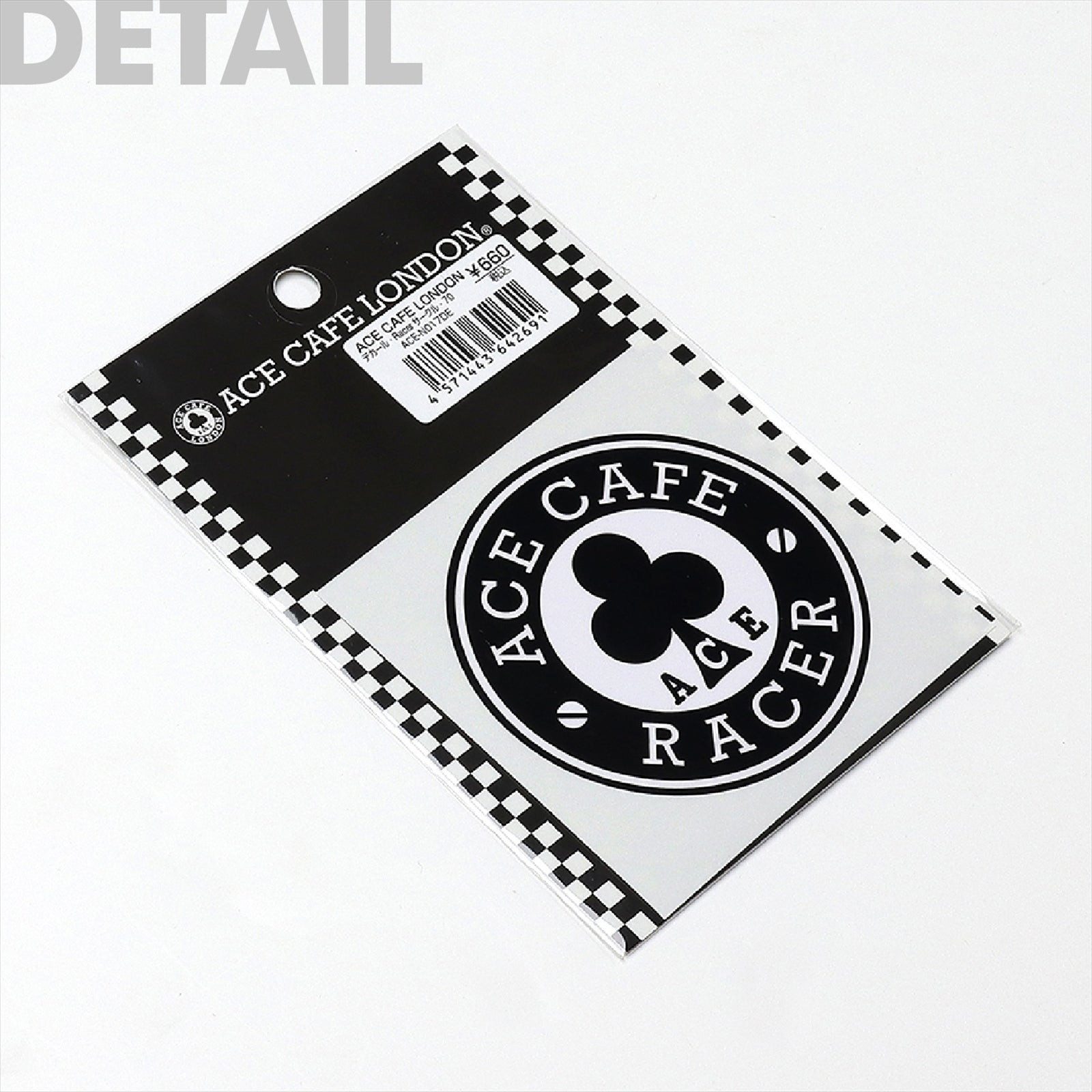 ACE CAFE LONDON ﾃﾞｶｰﾙ RACER-CIRCLE