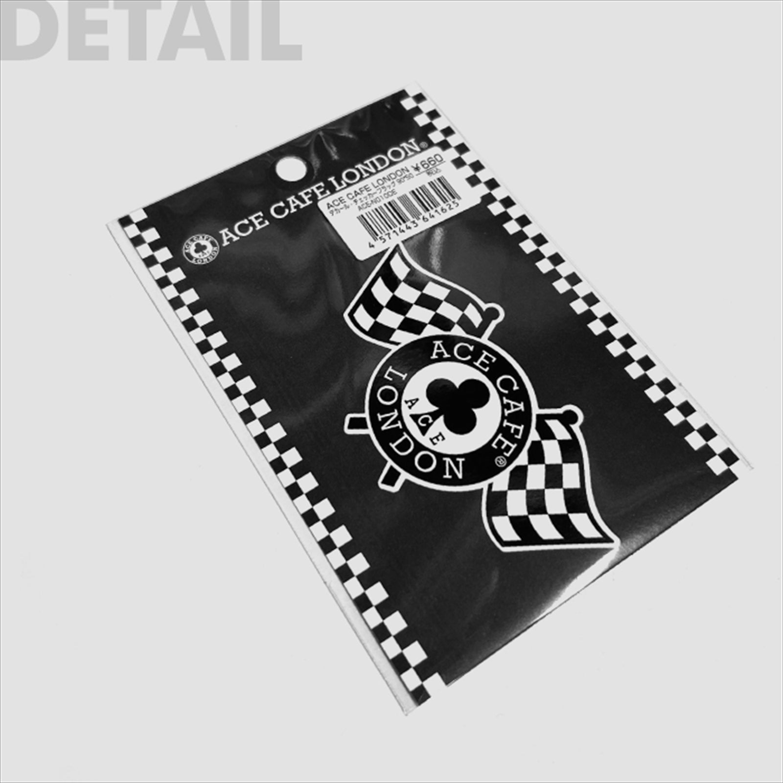 ACE CAFE LONDON ﾃﾞｶｰﾙ CHECKER FLAG