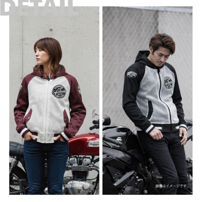See-through Stadium Mesh Jacket BK/BK/S