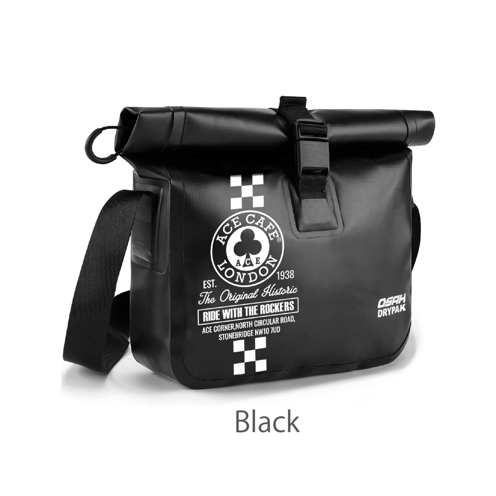 ACE CAFE x OSAH DRYPAK WATERPROOF ONE-SHOULDER BAG