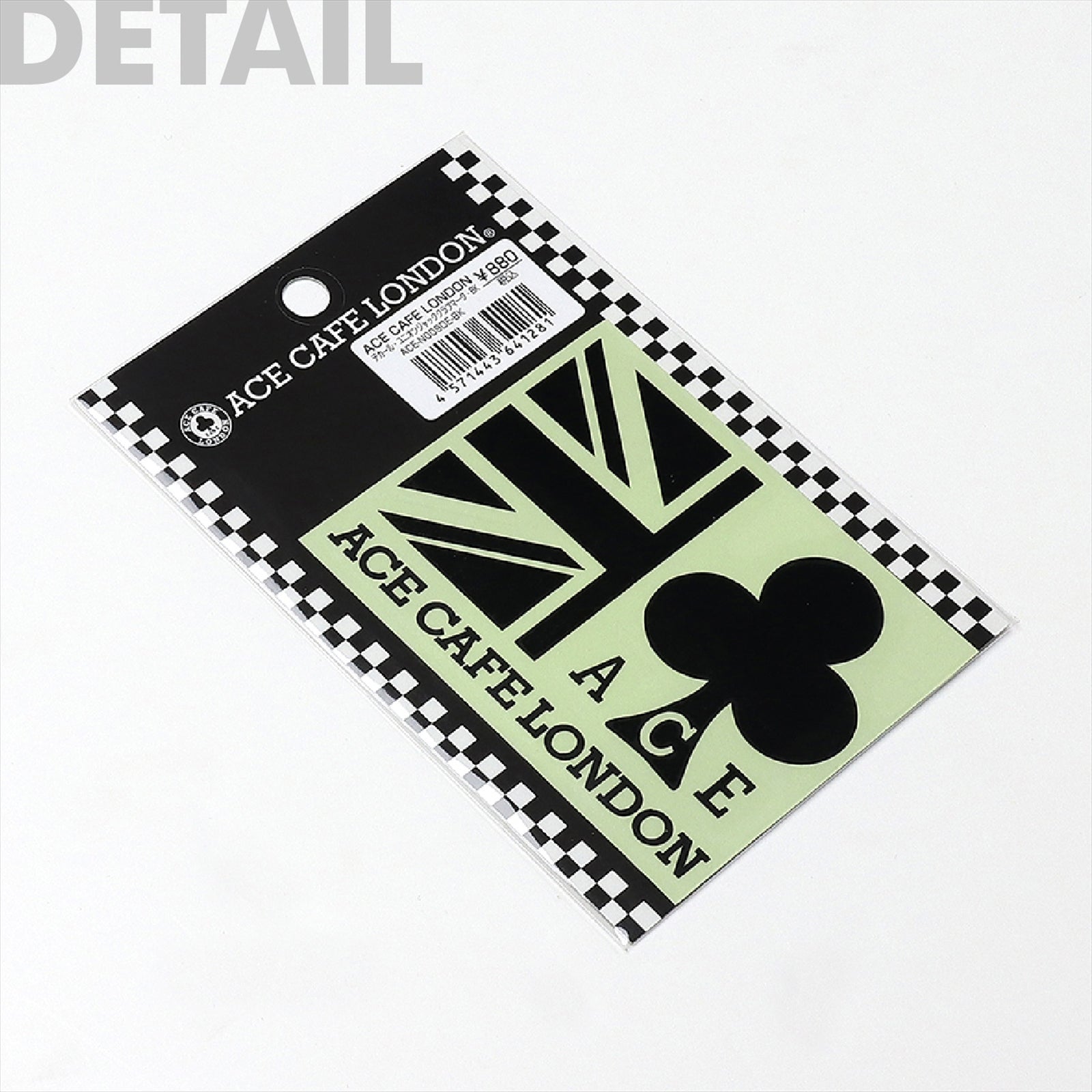 ACE CAFE LONDON ﾃﾞｶｰﾙ UNIONJACK&CLUBMARK