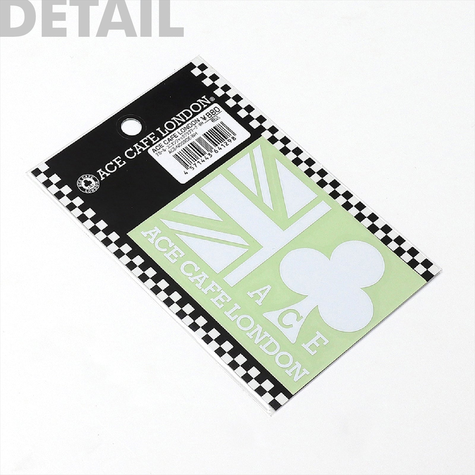 ACE CAFE LONDON ﾃﾞｶｰﾙ UNIONJACK&CLUBMARK